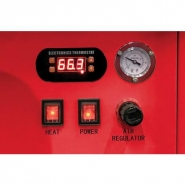 Cabine de nettoyage avec dégraissant chaud-