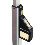 Canne télescopique à lecture directe en aluminium anodisé - 0,99/5M - Référence E26394_1