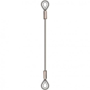 Elingue câble 1brin 2 boucles cossees référence 4701a_1
