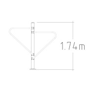 Équipement de fitness extérieur - Gym Parallel Rails - 8039132 - Hags - Musculation haut du corps_1