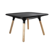 Marguerite - Table basse en résine et bois - Stamp_1