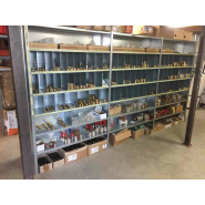 Rayonnage à tablettes tôlées adapté aux stockage humide ou gras_1