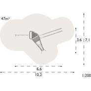 Structure multi-jeux 7 à 16 ans - Nexus Altitude 1 - 8037449 - Hags avec glissière, scellement béton, hauteur de chute 2700 mm_1