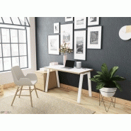Atreo - bureau droit - epoxia - dimensions l.120 x p.60 cm_1