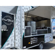 Remorque équipée pour snack ambulant 3.00m personnalisable à votre image_1