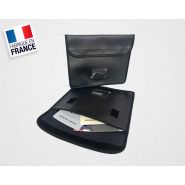 Sacoche porte documents véhicule avec rabat pour transport sécurisé
