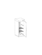 Chauffe-assiettes tout inox - double parois calorifugées - CA60_1
