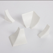 Kit de finition pour profil d'étanchéité en PVC - Blanc_1