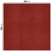 Nappe pliage Z intissé bordeaux 100x100cm - par 200_1