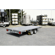 Remorque porte voiture Humbaur Universal 3500 - châssis galvanisé, plancher alu renforcé, 3500 kg PTC_1