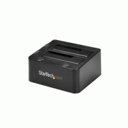 Station d'accueil USB 3.0 pour 2 disques durs SATA III de 2,5 ou 3,5 - Dock HDD / SSD avec UASP_1