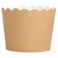 Caissette muffin carton kraft Ø5x4,5cm - par 4800_1