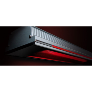 Chauffage électrique extérieur en céramique Ruby - Technologie infrarouge IR-B - Fulkorn - 1800 W - IP65 - Design élégant_1