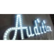 Lettrage 3D en aluminium - simple trait - laqué époxy satiné - relief 10 à 100 mm - fixation incluse - LED optionnelles_1