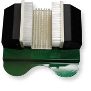 Lave-bottes manuel et électrique - Fabrication allemande - Polyéthylène avec cuve de récupération - Acier inox et caillebotis plastique_2