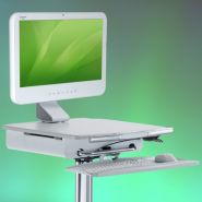 Pc Cart Plus H Class HD - Chariot médical informatique réglable en hauteur - Ergonoflex - 27,66 kg_1