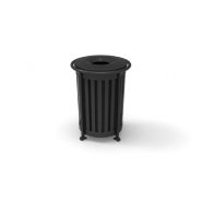 Scarborough litter - poubelle publique urbaine - ouverture latérale 25