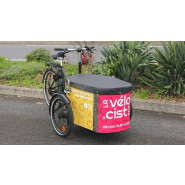 Triporteur électrique Nihola Cargo Single - Moteur pédalier SHIMANO E-DRIVE SYSTEMS E6100_1