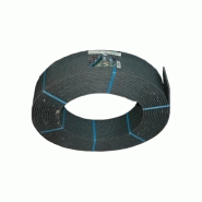 Bordure à dérouler ECOLAT plastique gris - H.14 x L.1000 cm - 100% recyclée, résistante et écologique_1