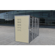 Box à vélo sécurisé en acier inoxydable - Référence BTAV1 - Structure robuste et personnalisable_1