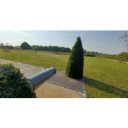 Pylônes arbres accès extérieur Kupressus - 12 à 24m - Tronc en résine marron - 6 antennes panneaux max_1