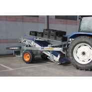 Récolteuse de légumes 4000 Foglia - Ortomec SRL - largeur de tête de récolte 120 à 180 cm - adaptable jeunes pousses et serres_1