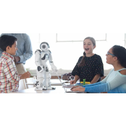 ROBOT HUMANOÏDE INTERACTIF NAO (6ÈME GÉNÉRATION) SOFTBANK ROBOTICS, ROBOT THÉRAPEUTIQUE, DE DIVERTISSEMENT, D'ACCUEIL ET TÉLÉCOMMUNICATION + SOLUTION LOGICIELLE PARTENAIRE CLÉ EN MAIN_1