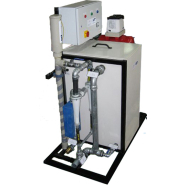 Système de recyclage d'eau pour les installations de lavage voiture, bus, camion, avion et train - Débit de 50 à 600 litres / minute - FREYLIT_1
