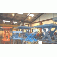 Table élévatrice de quai avec ponts de liaison pour adaptation aux différences de hauteur_1