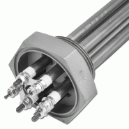 Thermoplongeurs à visser - Esska - Chauffage direct de liquides ou gaz - Ø 8.5 mm - Bouchon fileté en laiton_1