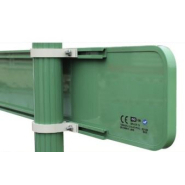 Panneau directionnel avec dos fermé sur mât - Gamme Vasco de Gama - Flèche ou rectangle_1