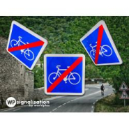 Panneau indication C114 - Fin d'une piste/bande cyclable réservée aux cycles à 2/3 roues_1