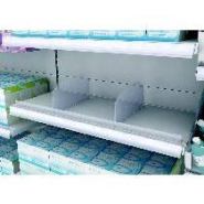 Séparateur 60x235mm - Plastique Transparent - Pour Gondoles et Tablettes Universelles_1