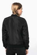 Blouson bomber femme - Réf: K6123 - Kariban - 100% polyester, Doublure matelassée_1