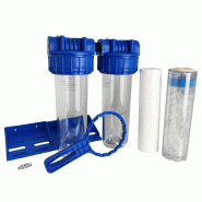 Double porte filtre à eau 9