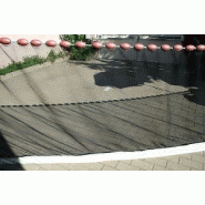 Filet senne pour capturer des poissons en étang