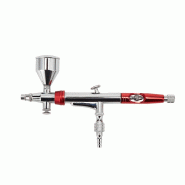 Kit complet aérographe pâtisserie professionnel - double action, buses 0.2/0.3/0.5 mm, 3 tasses 360°_1