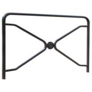 Barrière Nation - Serem - longueur 150 cm - hauteur 105 cm - tube acier avec options de fixation_1