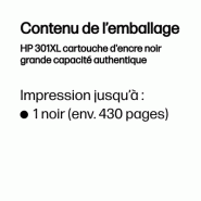 301XL cartouche d'encre noir grande capacité authentique_1