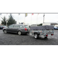 Bâche haute BH 210 pour remorque ERDE 213 et DAXARA 218 - 30 cm de hauteur utile_1