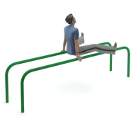 Équipement de fitness extérieur - Barres parallèles Gym - 8036724 - Hags_1