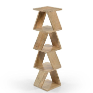 Présentoir Modu' Wood 4 niveaux bois massif 22x22x88 cm_1