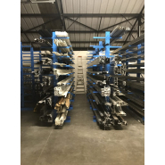 Rayonnage cantilever pour l'entreposage des marchandises longues : tubes, profilés métalliques, planches_1