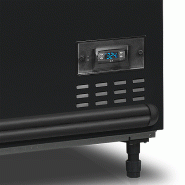 Réfrigérateur / congélateur de supermarché noir 500 L - Noir | Tefcold - SFI185BHC-CFVS_1
