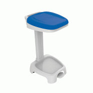 Support sac 120L avec couvercle Gilac - Bleu_1