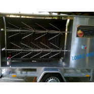 Matériel de cuisson professionnel avec structure soudée et finition de qualité