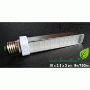 Ampoule LED E27 9W - Éclairage plat en aluminium ultra économique - Green Sensation_1