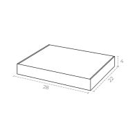 Boîte cadeau et d'expédition personnalisée FEFCO 427 - Smartpack - 29,6×22,6×4,3 cm en micro-cannelure 1,6 mm_1
