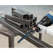 Lame scie sabre BOSCH® S1141HM Carbide pr beton cellulaire, brique Long.  225mm, emb. : 2 pc. - Banyo
