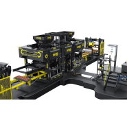 Machine à briquettes automatique PRS-602 - Capacité 400 m² de pavés en 8 heures - Système économique et semi-automatique_1